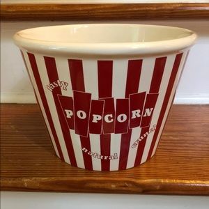 Williams Sonoma Ceramic Large Popcorn Bowl